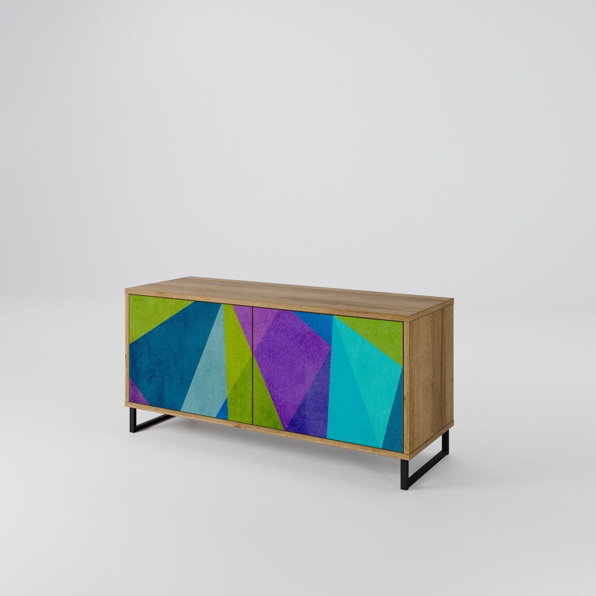 COLD SHOWCASE Mueble de TV Compacto de 2 puertas