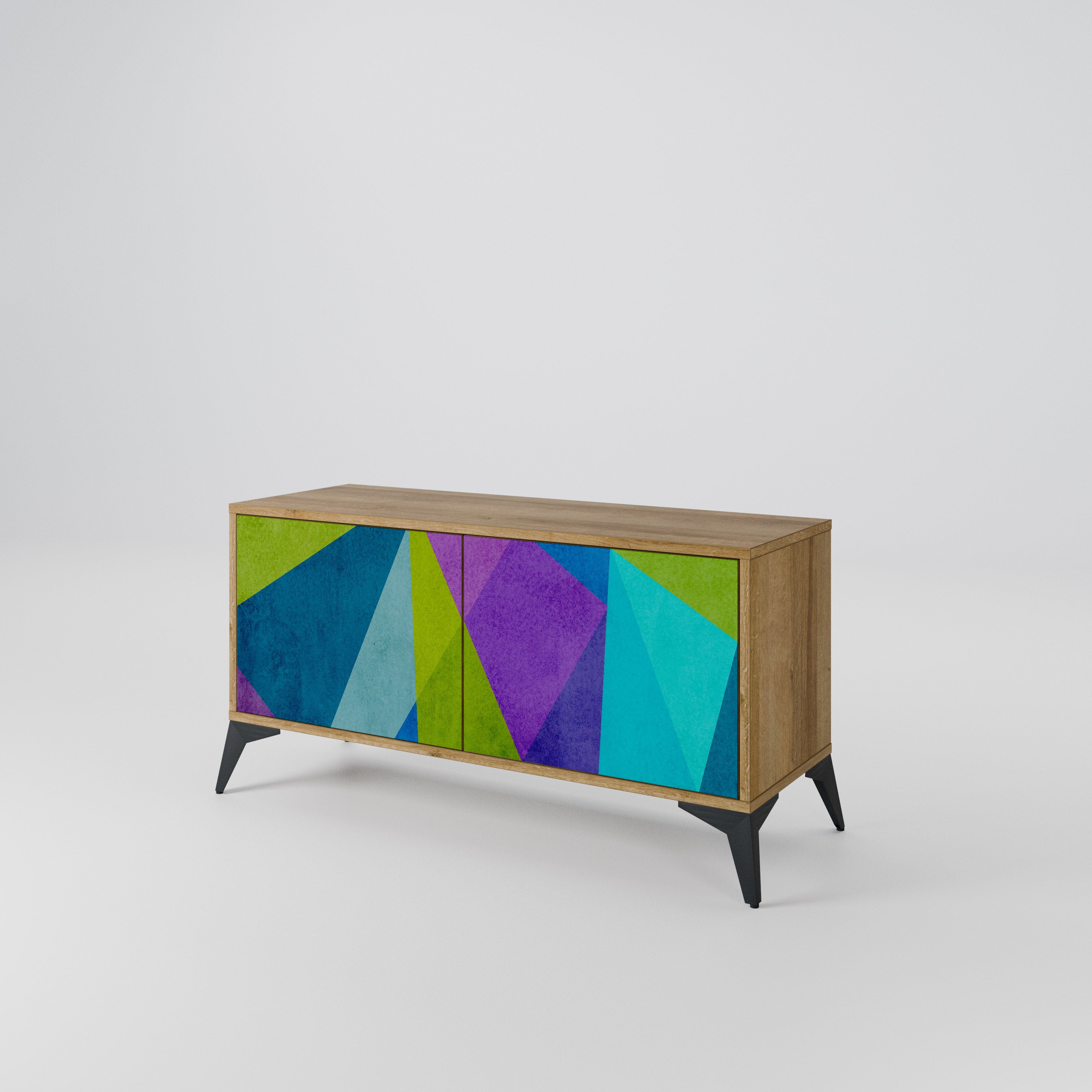 COLD SHOWCASE Mueble de TV Compacto de 2 puertas