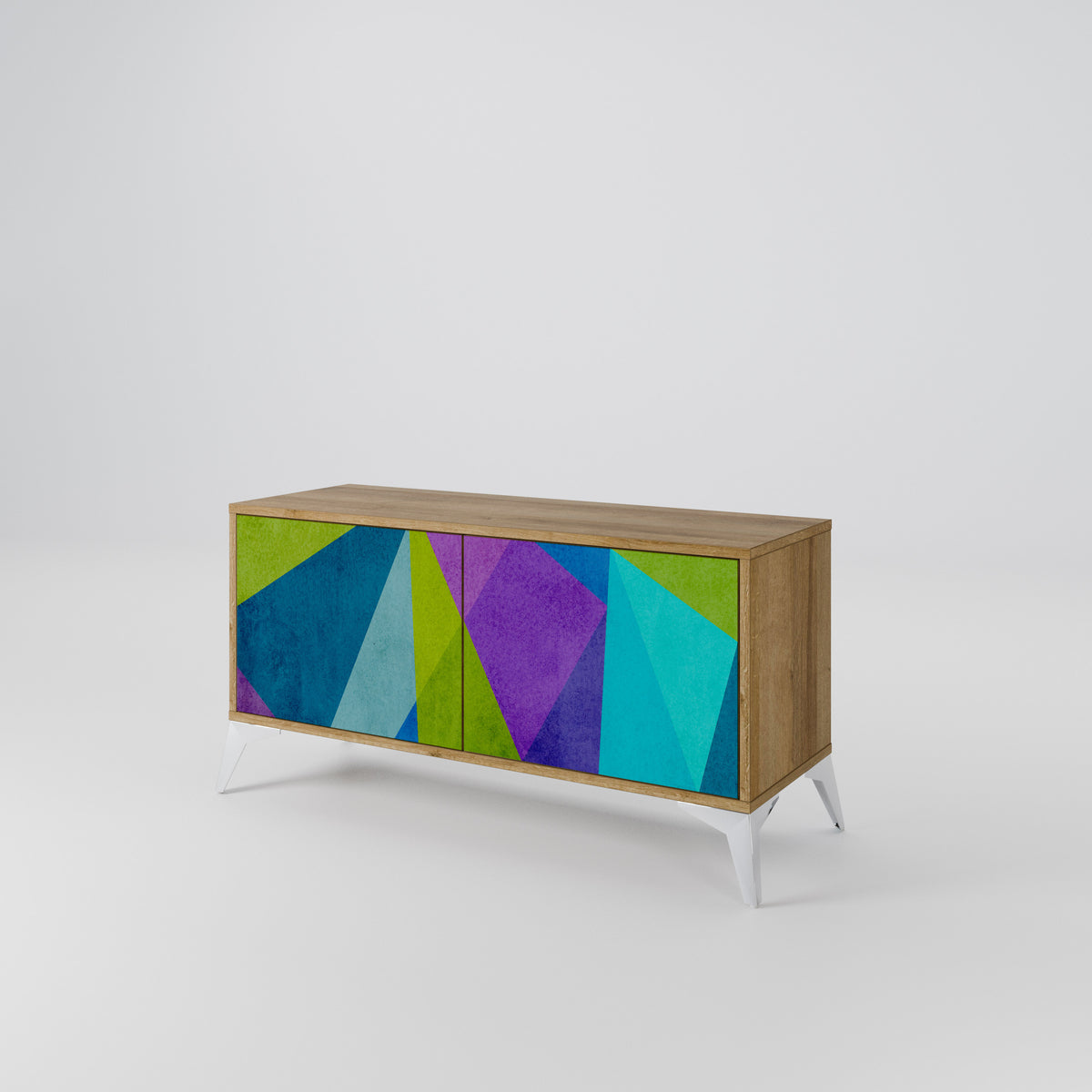 COLD SHOWCASE Mueble de TV Compacto de 2 puertas