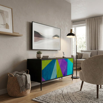 COLD SHOWCASE Mueble de TV Compacto de 2 puertas