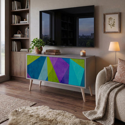 COLD SHOWCASE Mueble de TV Compacto de 2 puertas