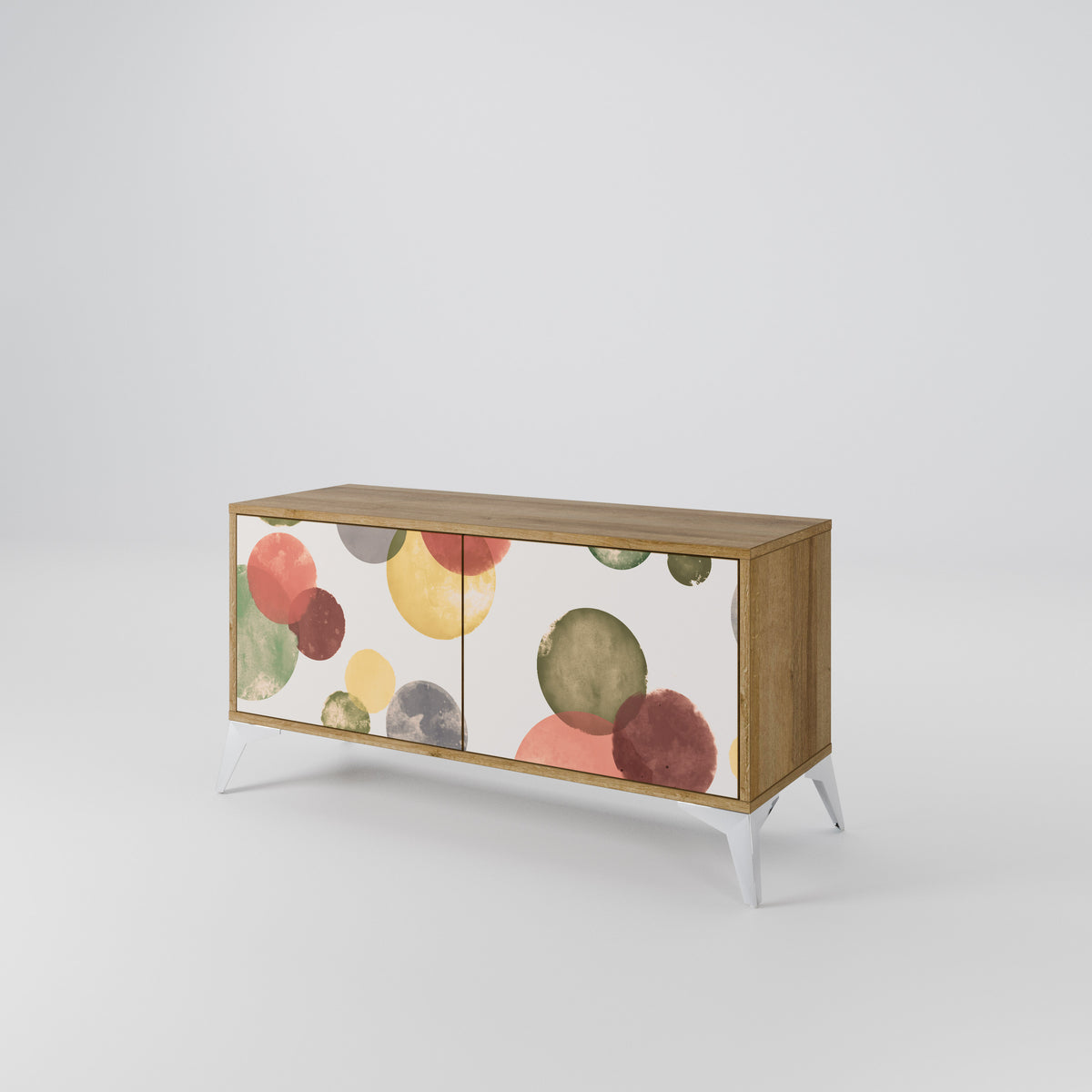 FLEETING HAPPINESS Mueble de TV Compacto de 2 puertas
