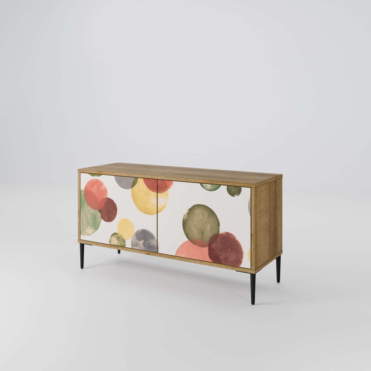 FLEETING HAPPINESS Mueble de TV Compacto de 2 puertas