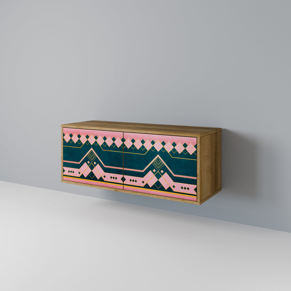 ROYAL COMPOSITION Mueble de TV Compacto de 2 puertas