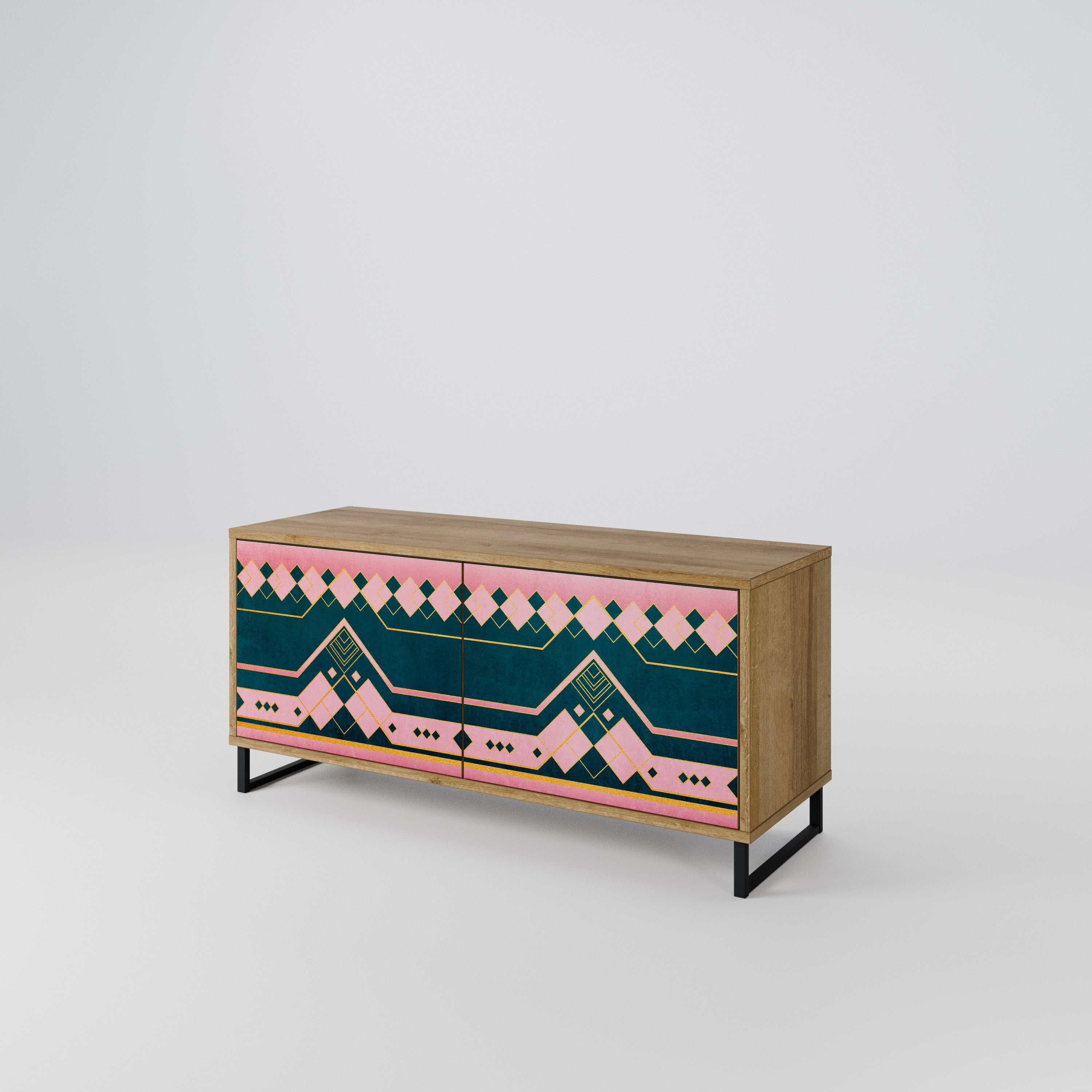 ROYAL COMPOSITION Mueble de TV Compacto de 2 puertas