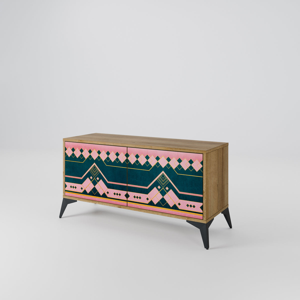 ROYAL COMPOSITION Mueble de TV Compacto de 2 puertas