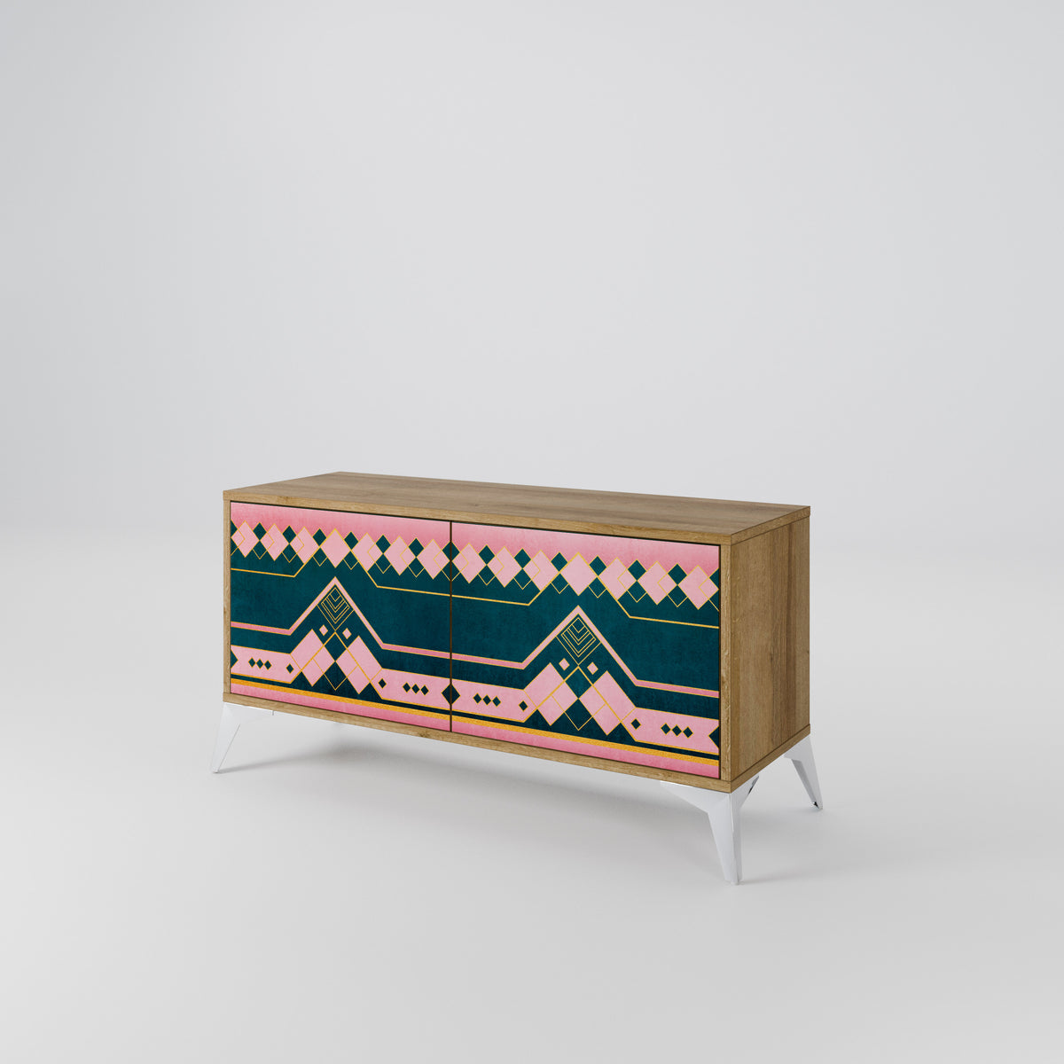 ROYAL COMPOSITION Mueble de TV Compacto de 2 puertas