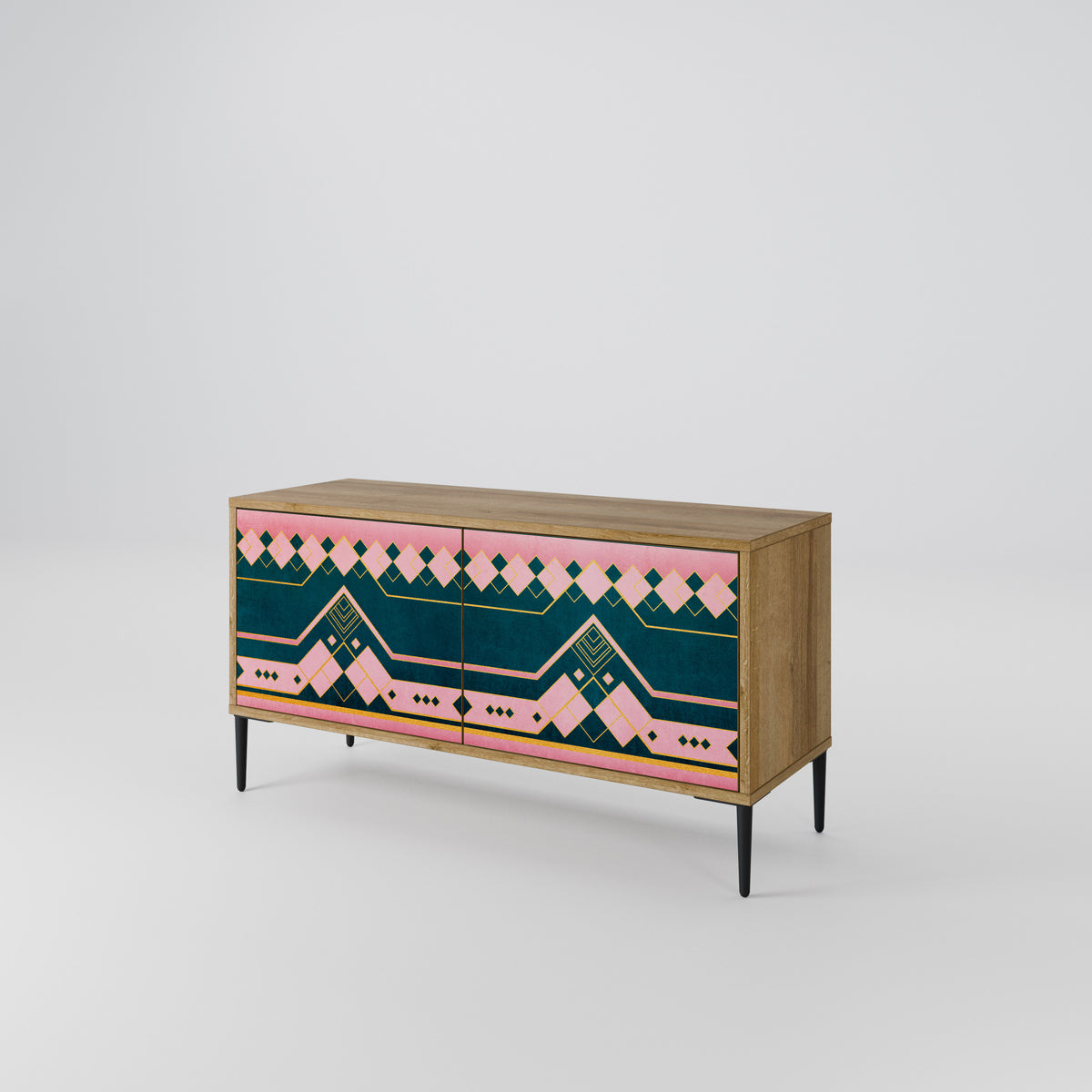 ROYAL COMPOSITION Mueble de TV Compacto de 2 puertas