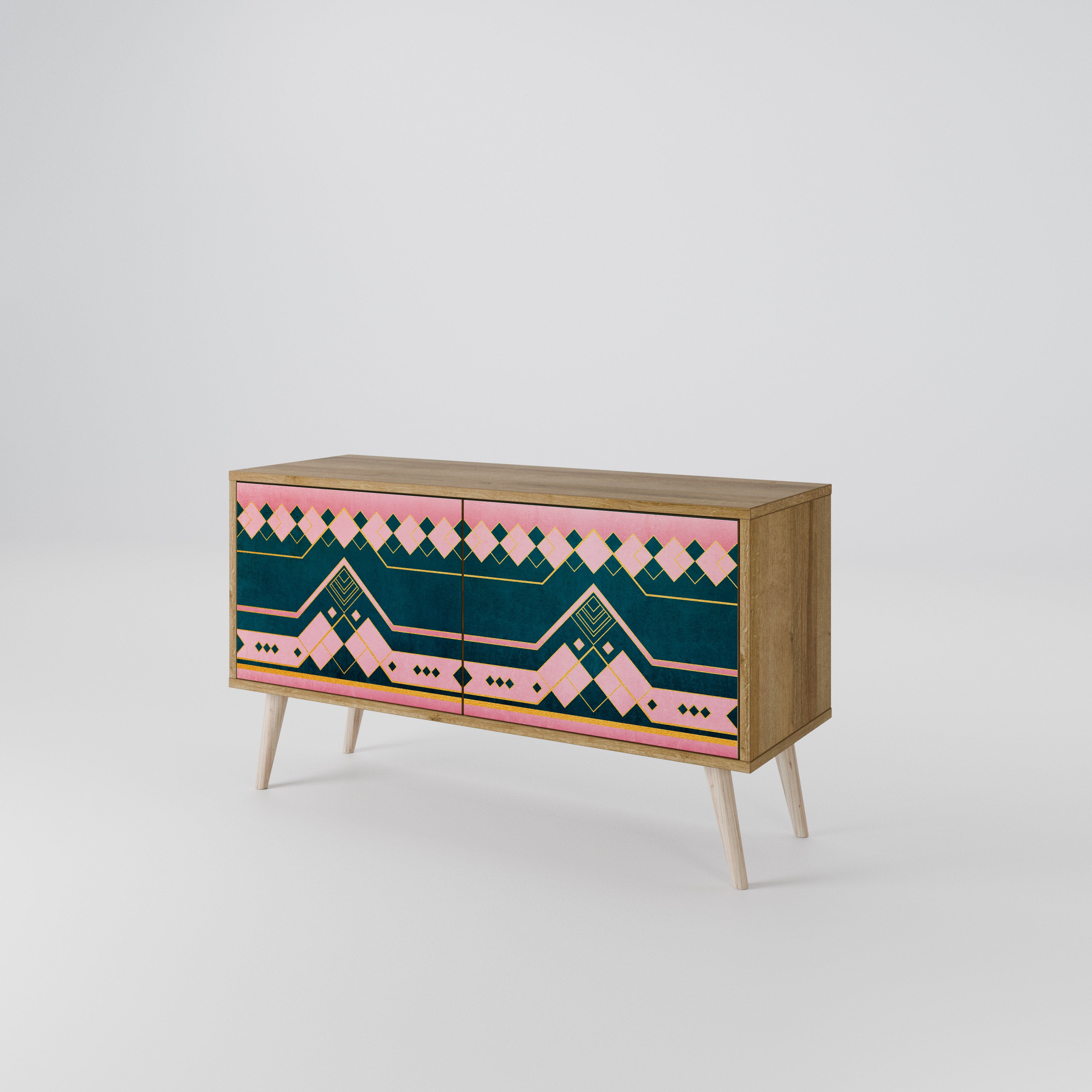 ROYAL COMPOSITION Mueble de TV Compacto de 2 puertas