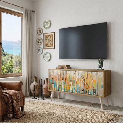 BIRCH KALEIDOSCOPE Mueble de TV Compacto de 2 puertas