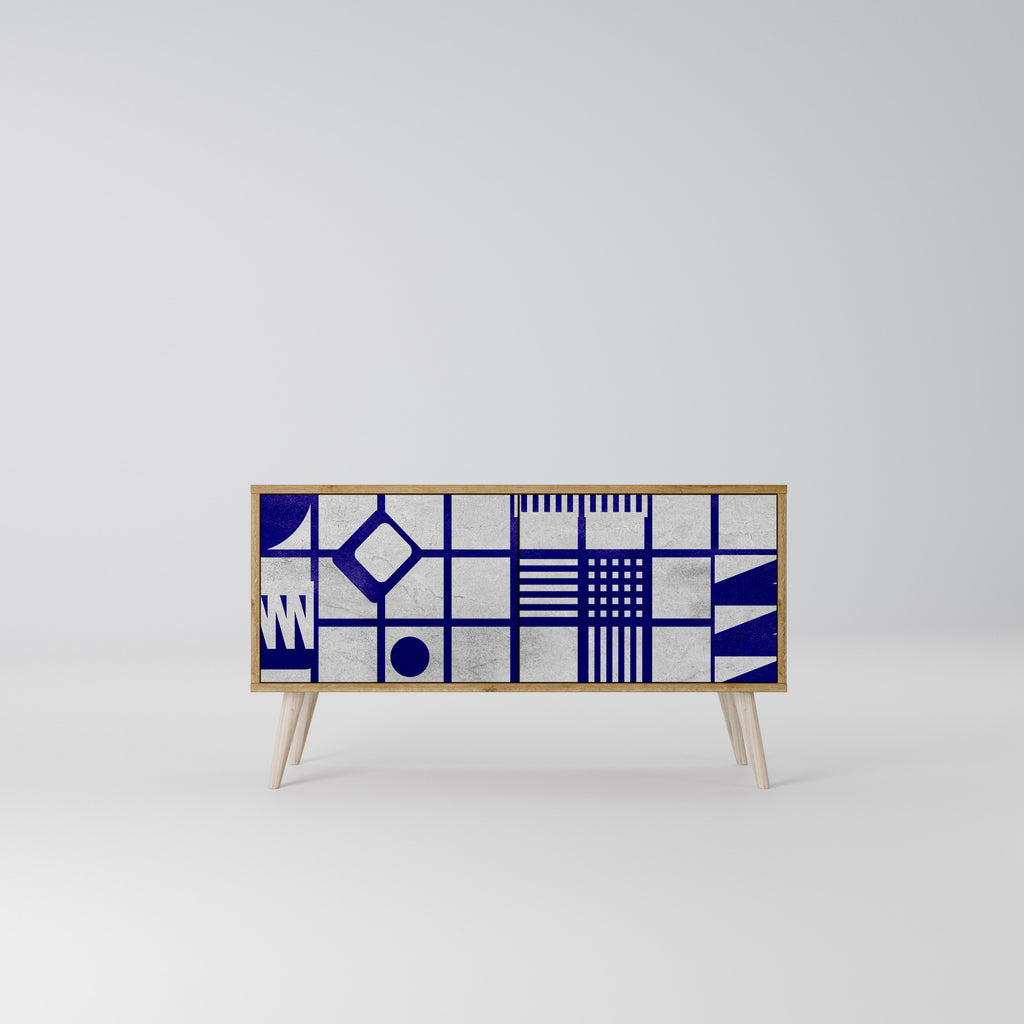 THE RIGHT PLACES Compact 2-Door TV Cabinet