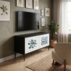 WONDERLAND VEGETATION Mueble de TV Compacto de 2 puertas