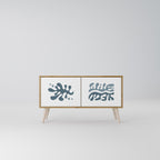 WONDERLAND VEGETATION Mueble de TV Compacto de 2 puertas