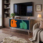 TOGETHER BUT SEPARATELY Mueble de TV Compacto de 2 puertas