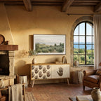 SEE MORE Mueble de TV Compacto de 2 puertas