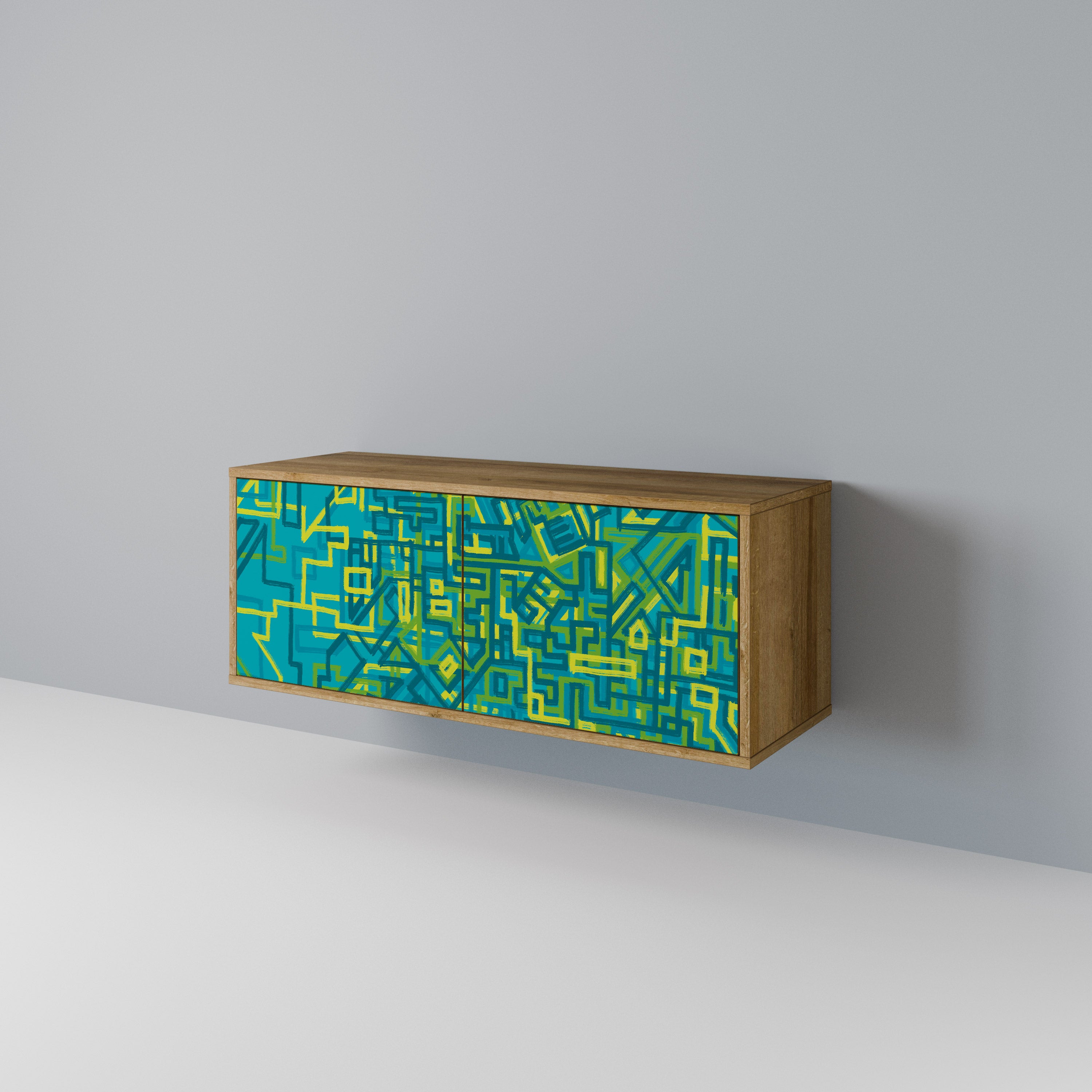 NOSTALGIC MEMORIES Mueble de TV Compacto de 2 puertas