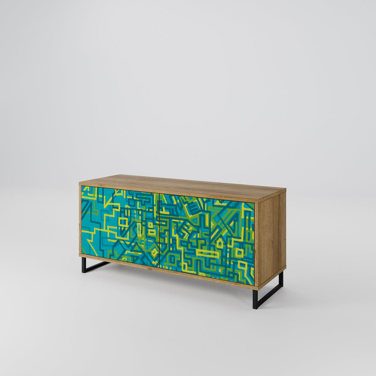 NOSTALGIC MEMORIES Mueble de TV Compacto de 2 puertas