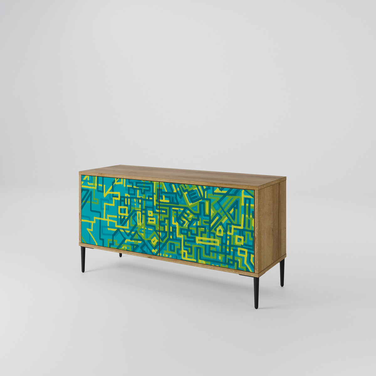 NOSTALGIC MEMORIES Mueble de TV Compacto de 2 puertas