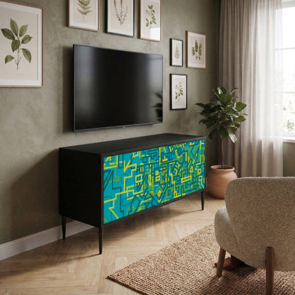 NOSTALGIC MEMORIES Mueble de TV Compacto de 2 puertas
