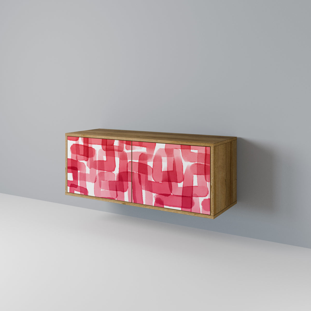 KALEIDOSCOPIC CUBISM Mueble de TV Compacto de 2 puertas