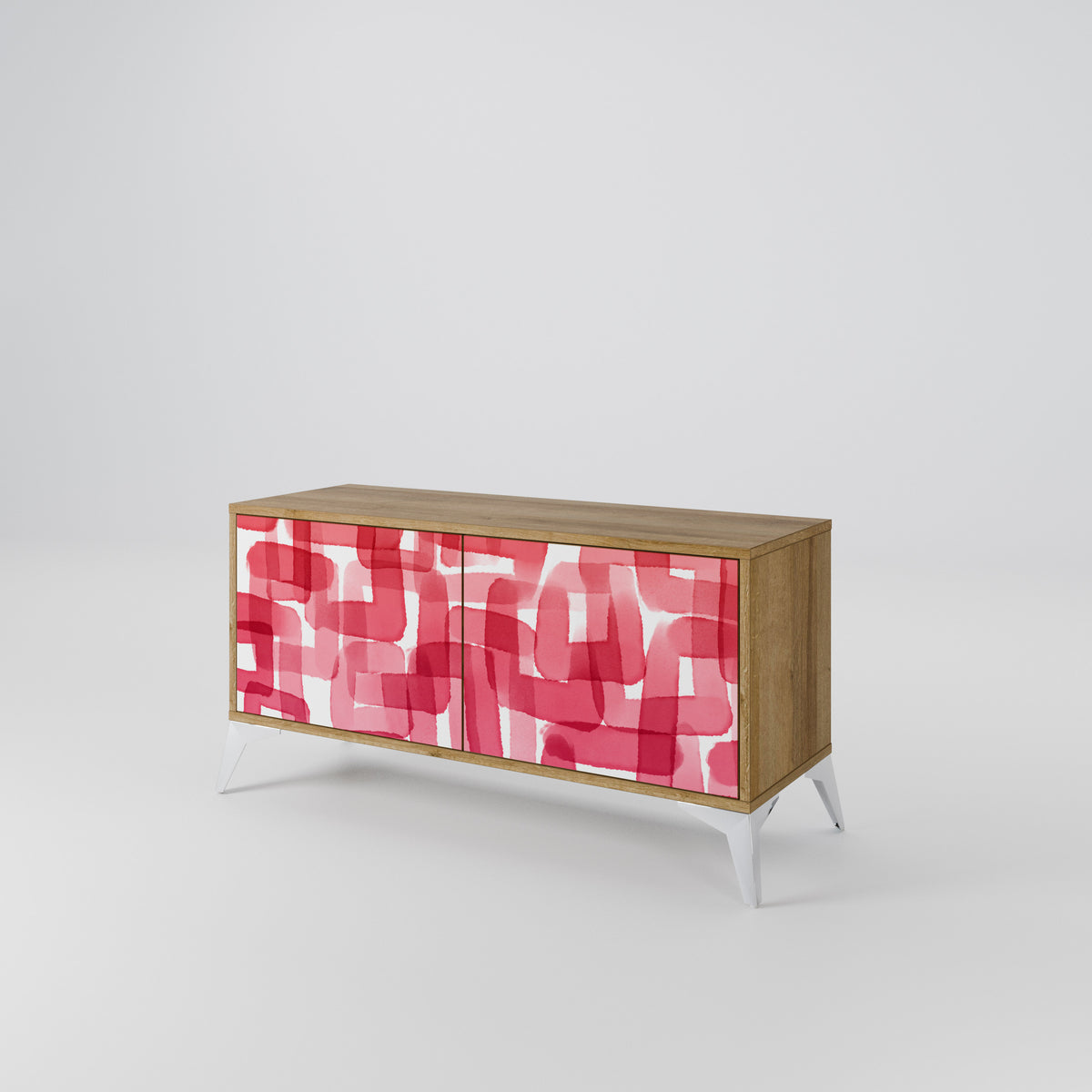 KALEIDOSCOPIC CUBISM Mueble de TV Compacto de 2 puertas
