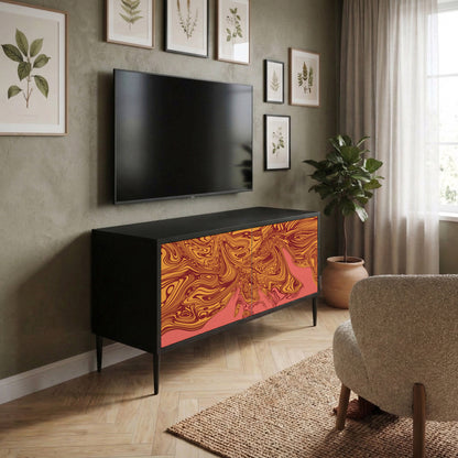 FLOATING THOUGHTS Mueble de TV Compacto de 2 puertas