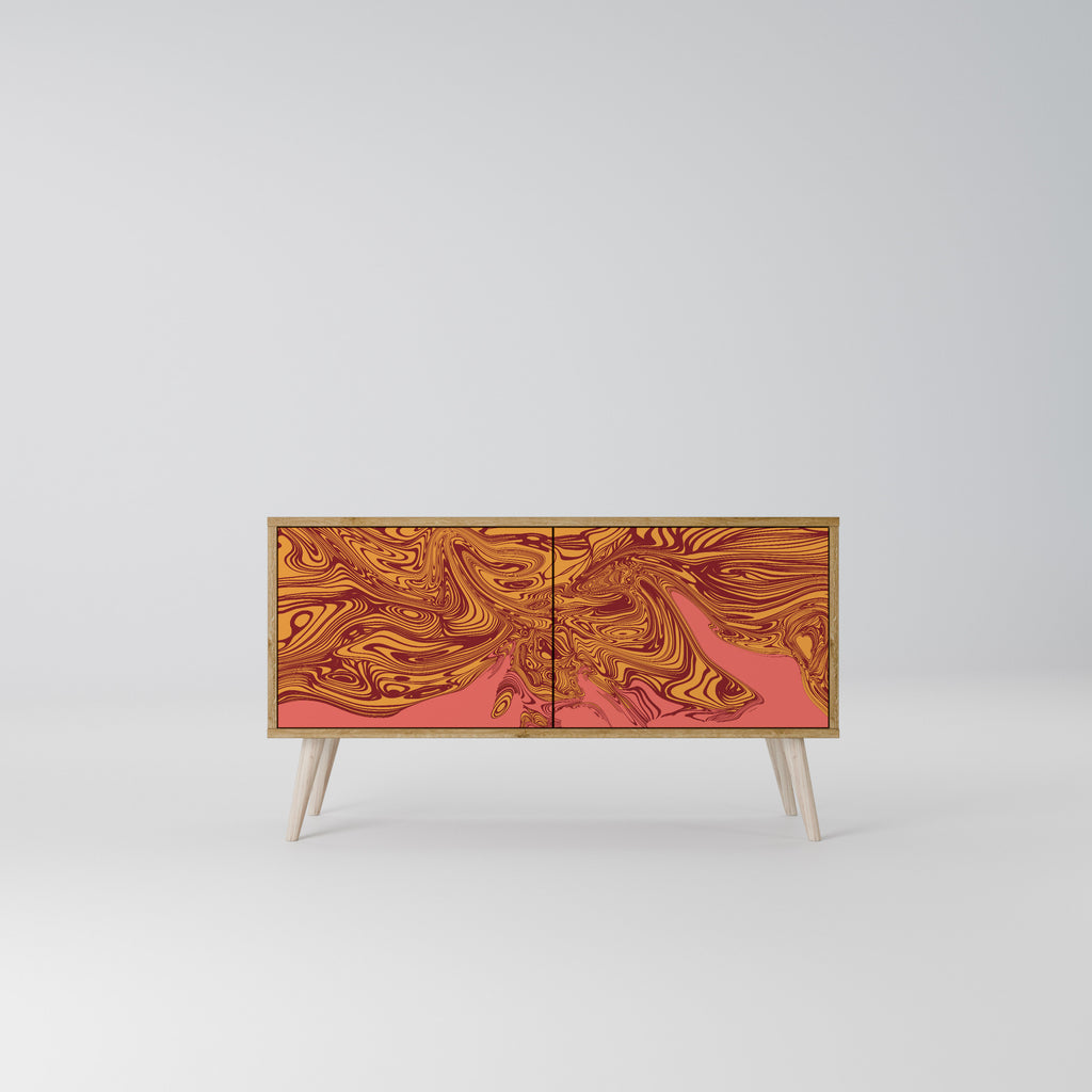 FLOATING THOUGHTS Mueble de TV Compacto de 2 puertas