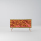 FLOATING THOUGHTS Mueble de TV Compacto de 2 puertas