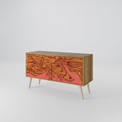 FLOATING THOUGHTS Mueble de TV Compacto de 2 puertas
