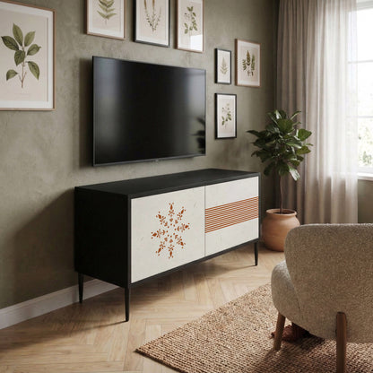 DAILY HARMONY Mueble de TV Compacto de 2 puertas