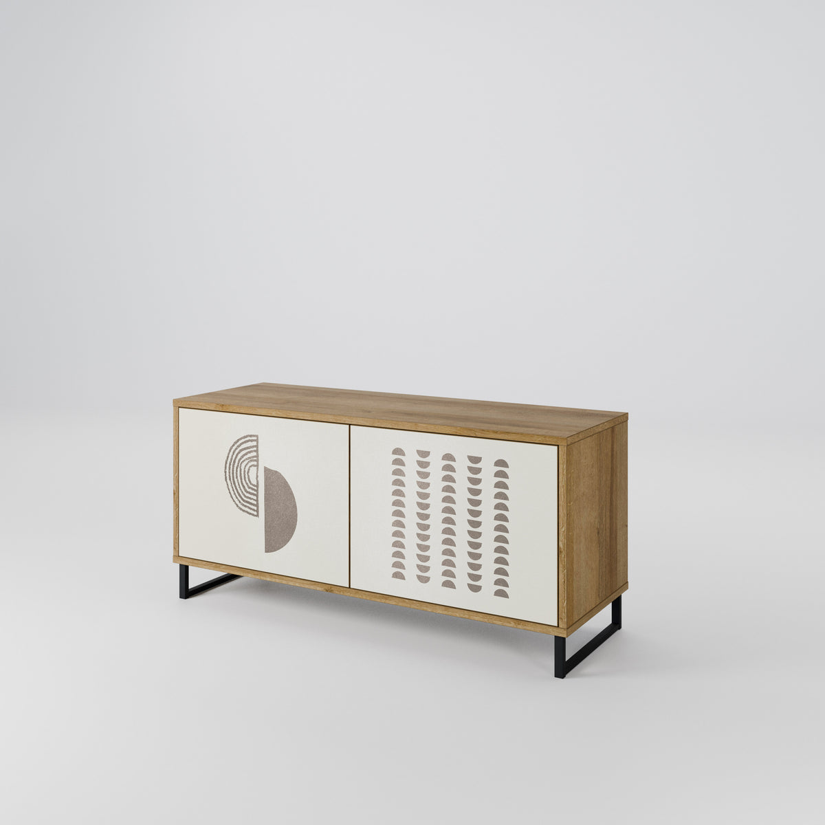 HARMONY ESSENCE Mueble de TV Compacto de 2 puertas