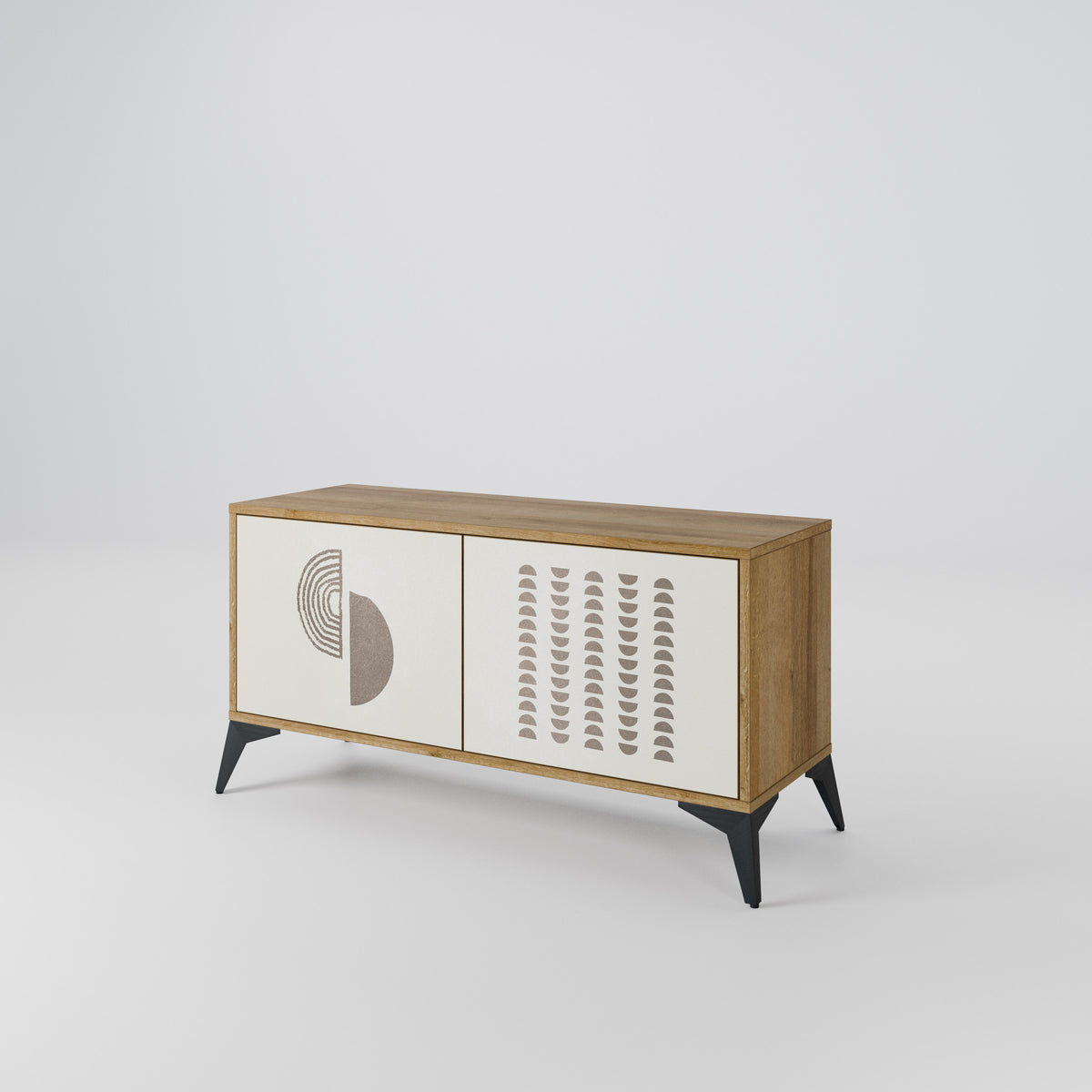 HARMONY ESSENCE Mueble de TV Compacto de 2 puertas