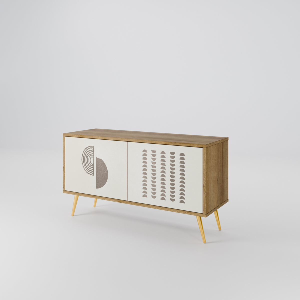 HARMONY ESSENCE Mueble de TV Compacto de 2 puertas