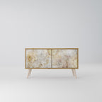 SUNFLOWER BLUR Mueble de TV Compacto de 2 puertas