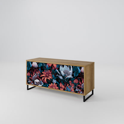 ETHEREAL BLOSSOMS Mueble de TV Compacto de 2 puertas