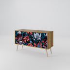 ETHEREAL BLOSSOMS Mueble de TV Compacto de 2 puertas