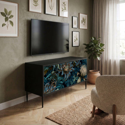 TWILIGHT BLOOM Mueble de TV Compacto de 2 puertas