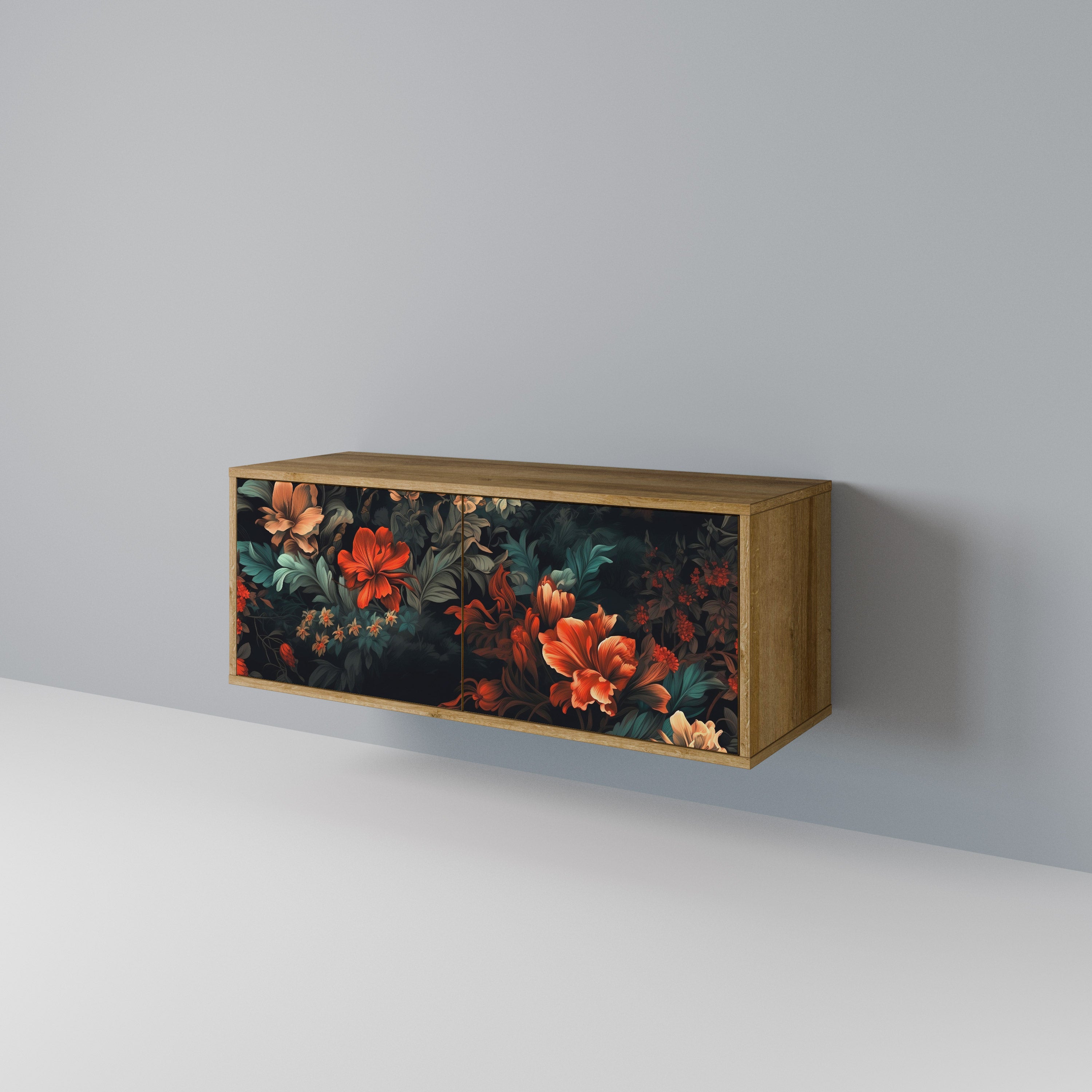 IMAGINARY BLOSSOM Mueble de TV Compacto de 2 puertas