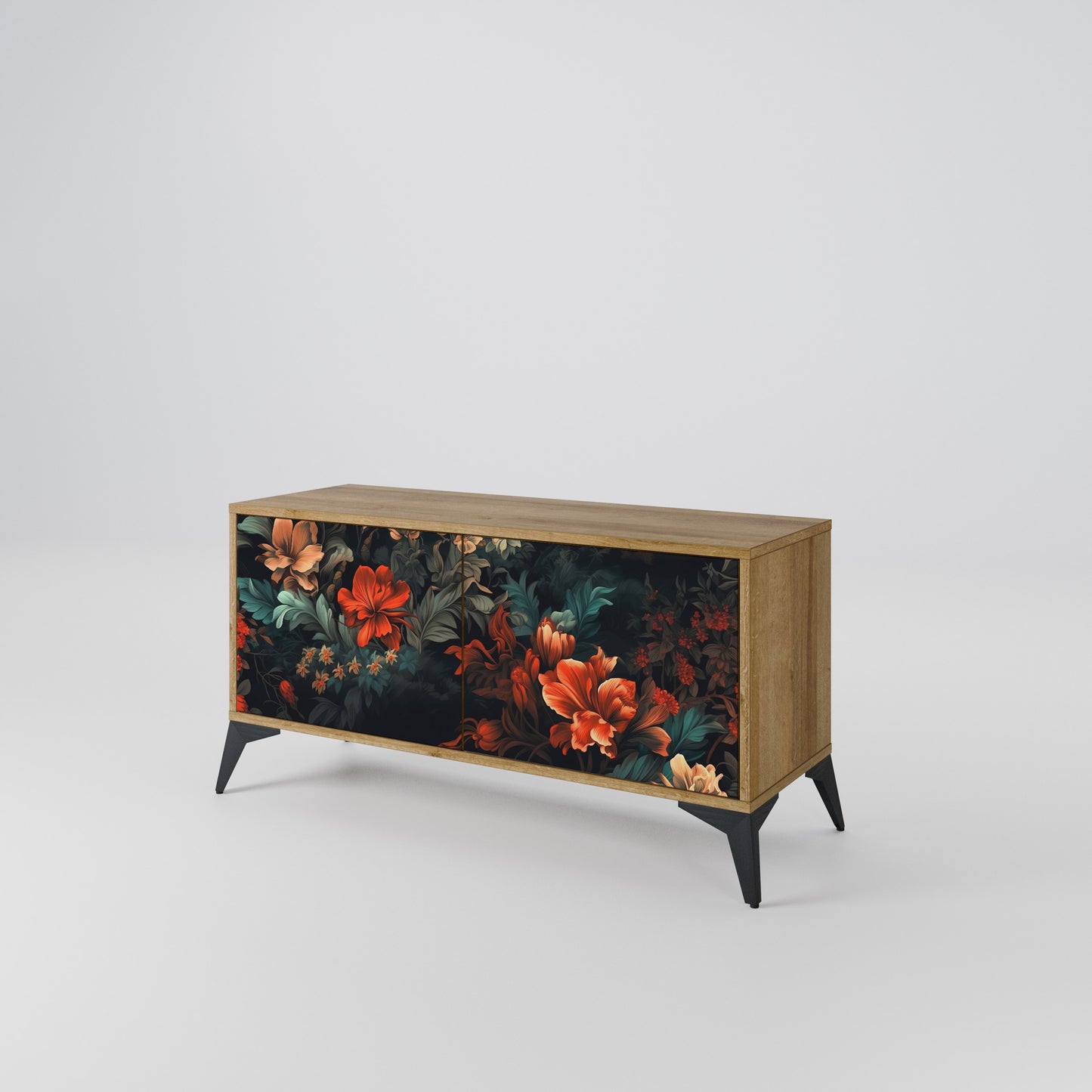 IMAGINARY BLOSSOM Mueble de TV Compacto de 2 puertas