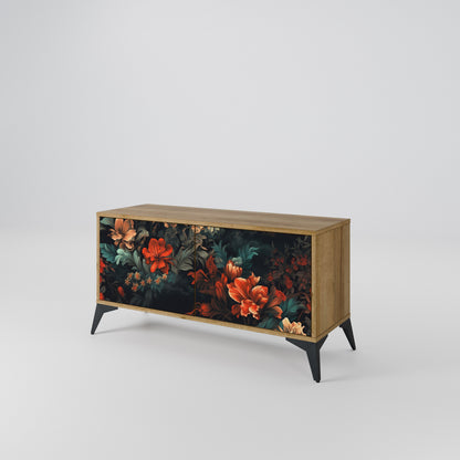 IMAGINARY BLOSSOM Mueble de TV Compacto de 2 puertas