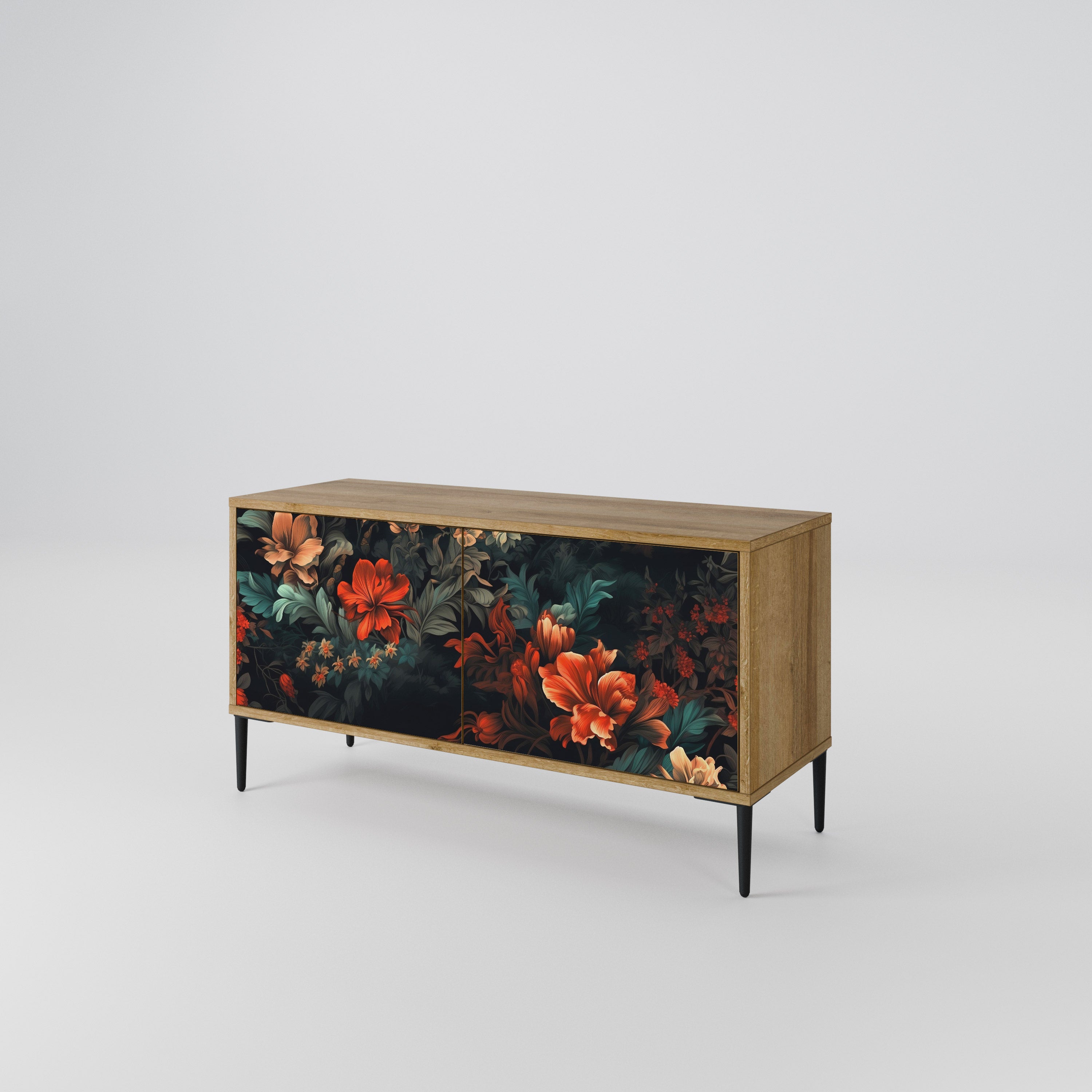 IMAGINARY BLOSSOM Mueble de TV Compacto de 2 puertas