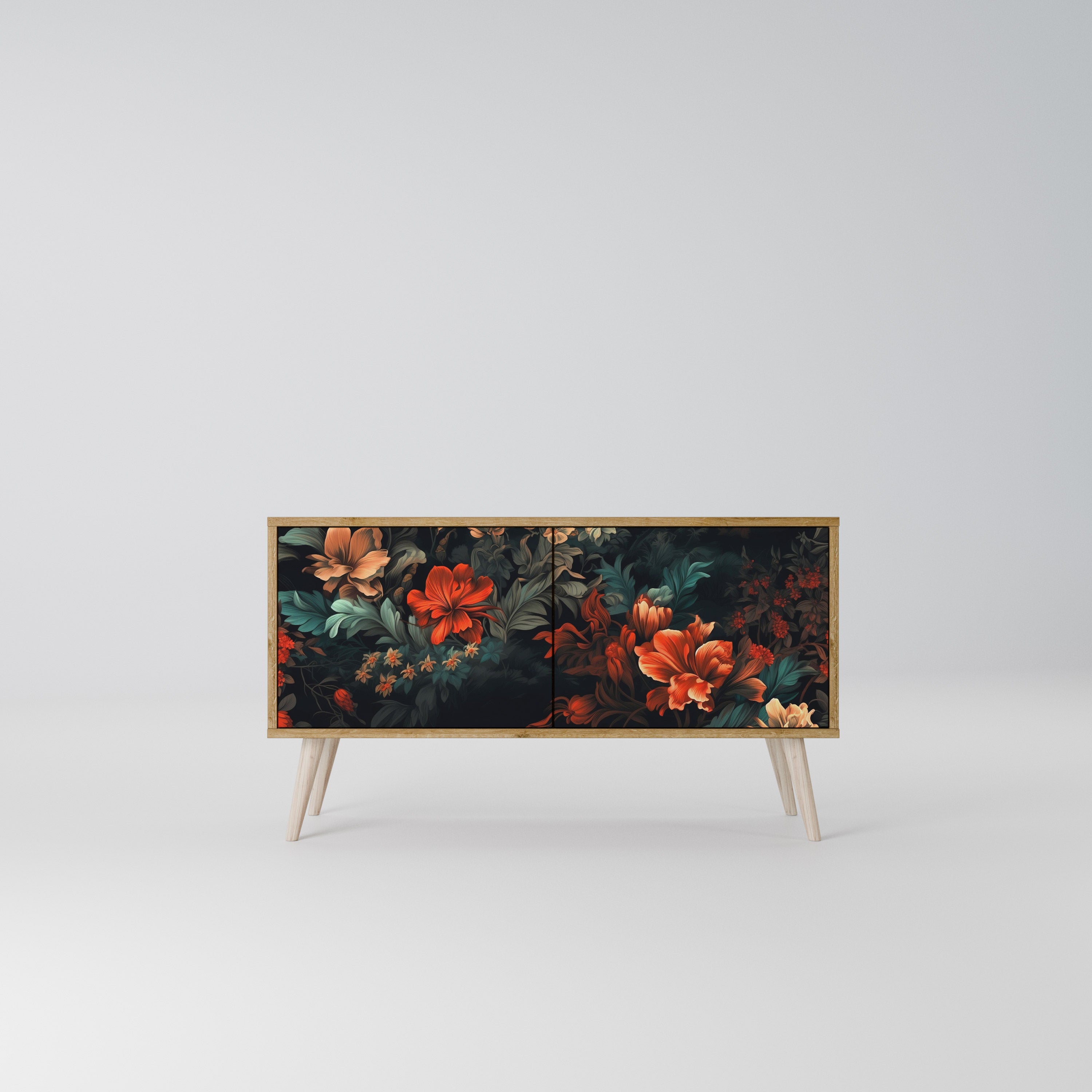 IMAGINARY BLOSSOM Mueble de TV Compacto de 2 puertas