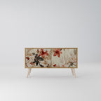 PETAL HARMONY Mueble de TV Compacto de 2 puertas