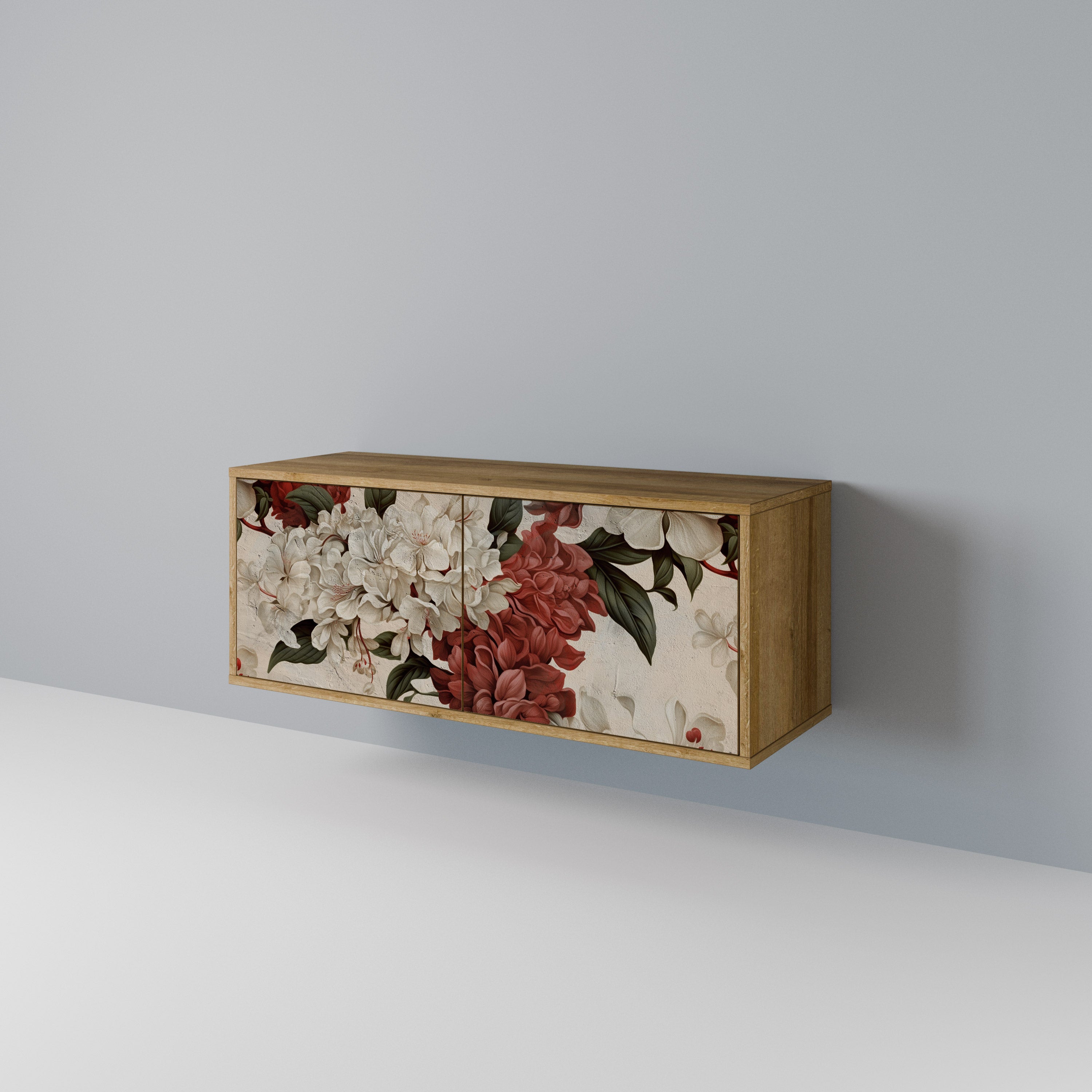 EPHEMERAL DAYS Mueble de TV Compacto de 2 puertas