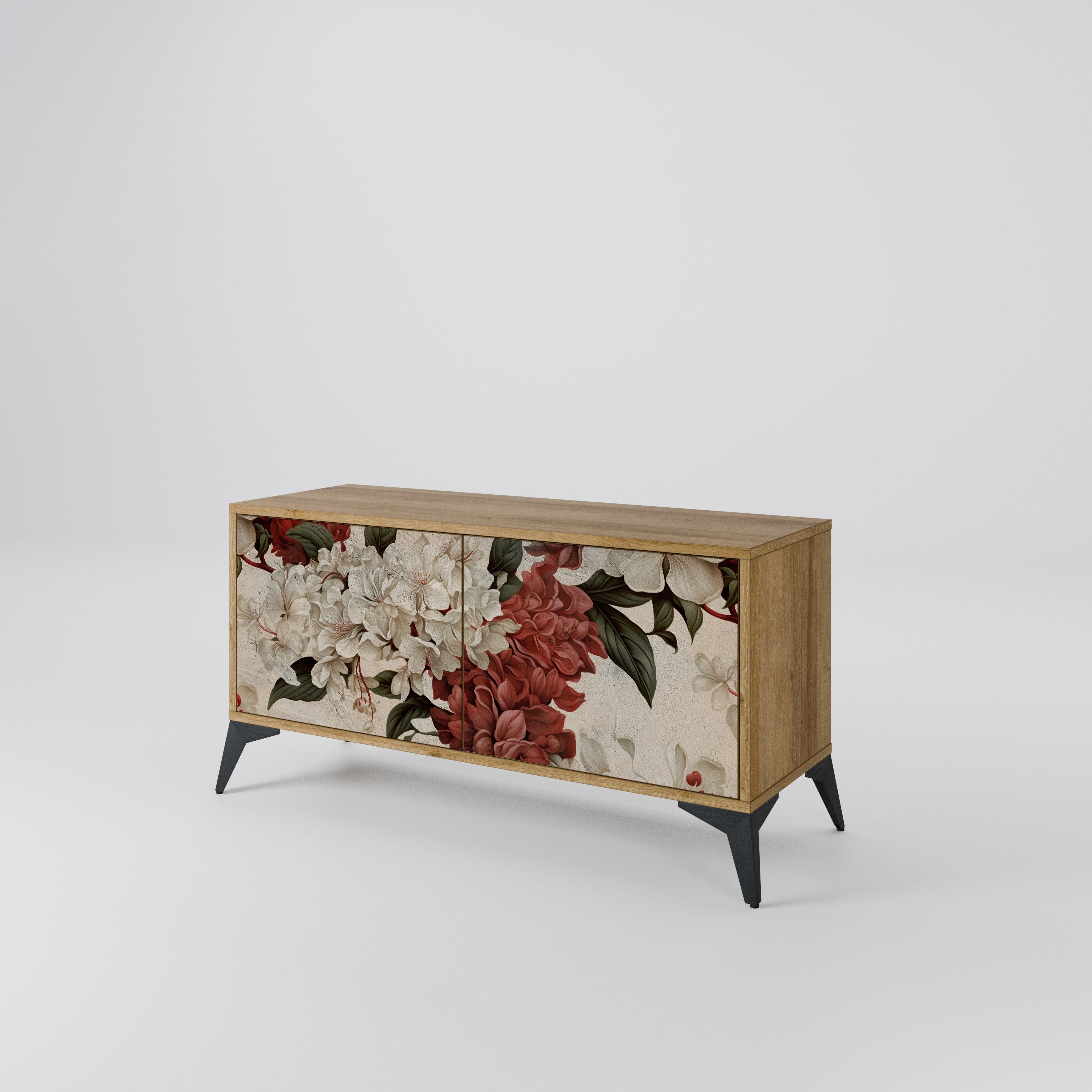 EPHEMERAL DAYS Mueble de TV Compacto de 2 puertas