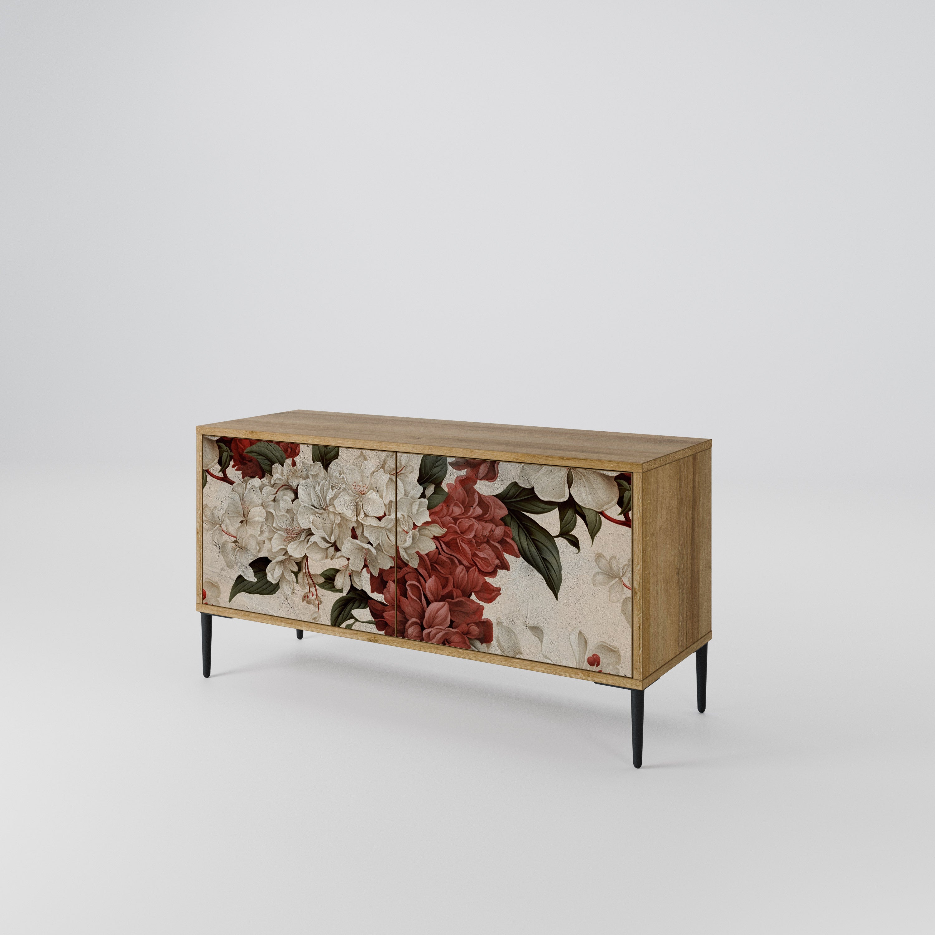 EPHEMERAL DAYS Mueble de TV Compacto de 2 puertas