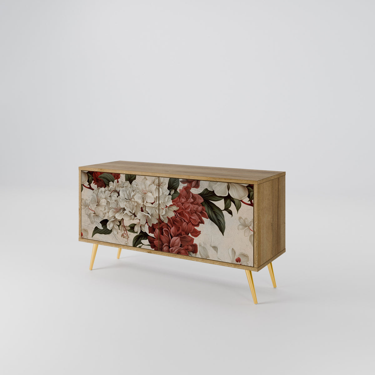 EPHEMERAL DAYS Mueble de TV Compacto de 2 puertas