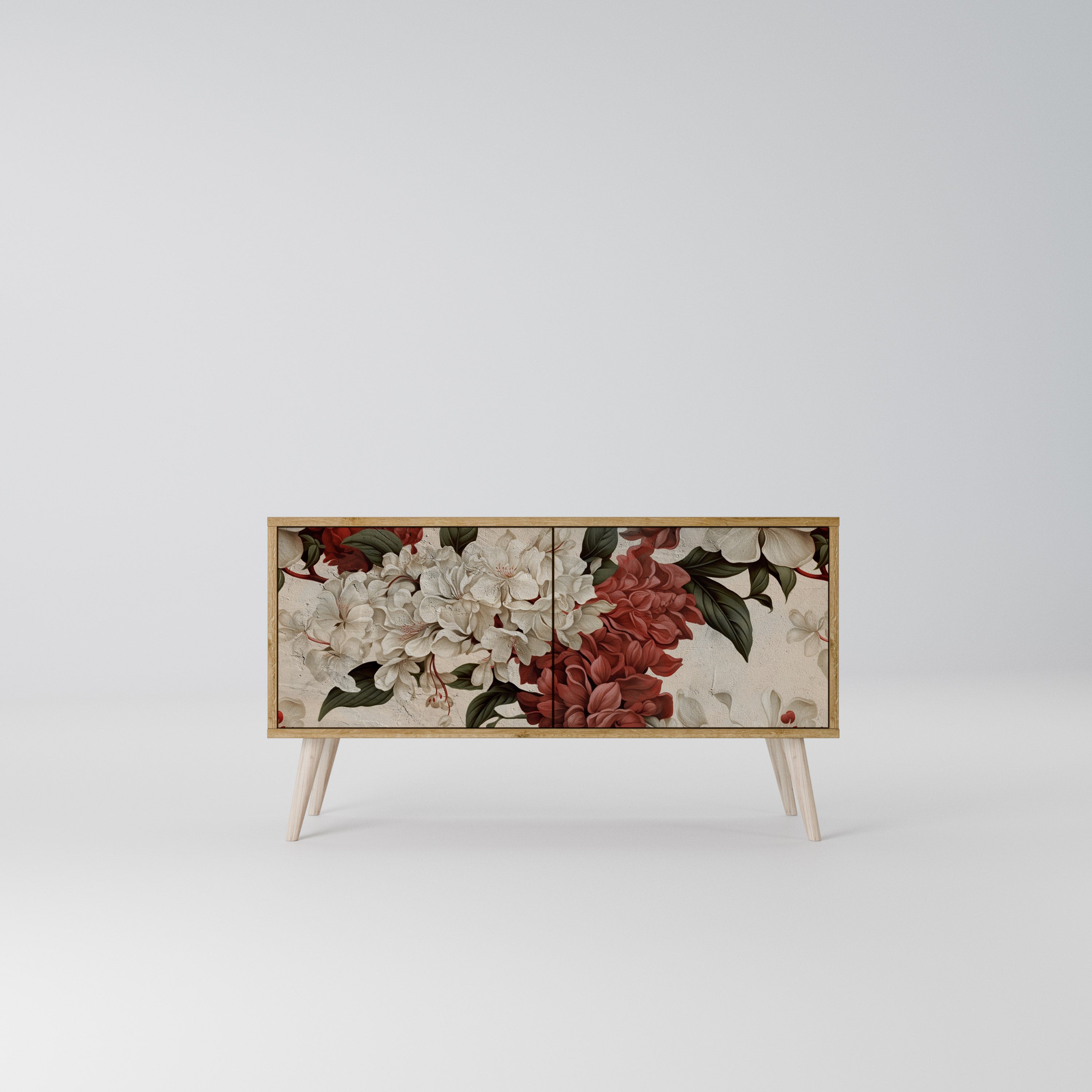 EPHEMERAL DAYS Mueble de TV Compacto de 2 puertas