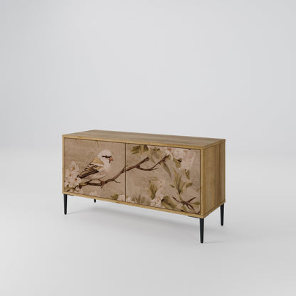 PETAL DISTINGUISH Mueble de TV Compacto de 2 puertas