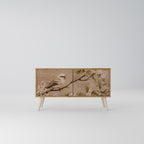 PETAL DISTINGUISH Mueble de TV Compacto de 2 puertas